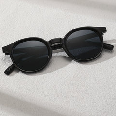 Round Frame Sunglasses Minimalist Outdoor UV400