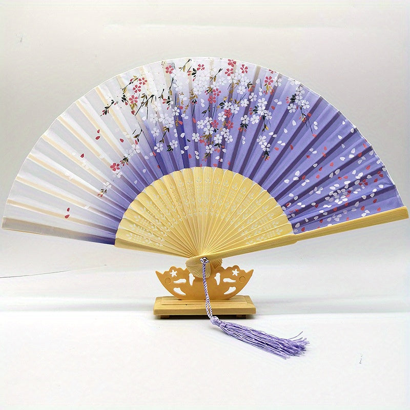 Chinese Classical Folding Flower Fan Dance for Party