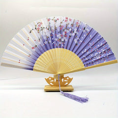 Chinese Classical Folding Flower Fan Dance for Party