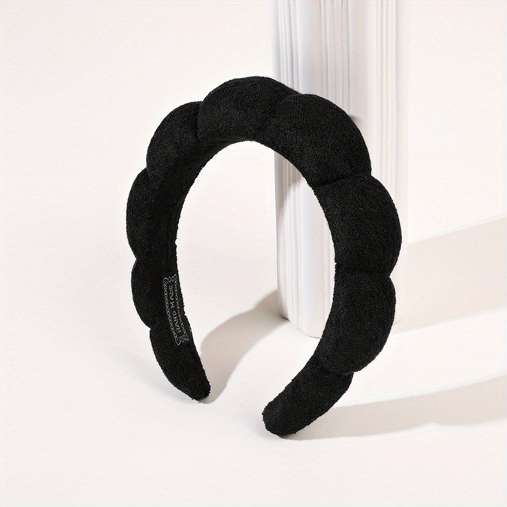 Cloth Sponge Hairband Spa Wash Face Make Up Headband Hair Accessory