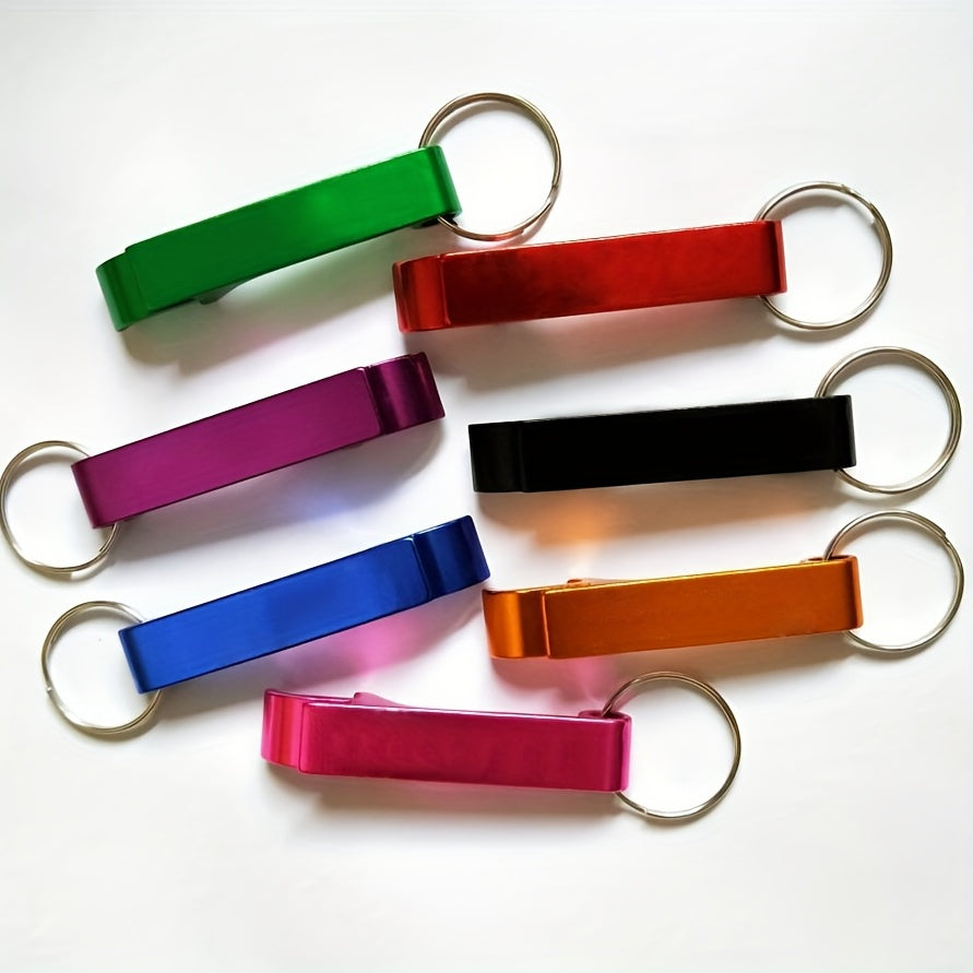 5pcs Portable Keychain Beer Bottle Opener Randomized