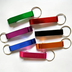 5pcs Portable Keychain Beer Bottle Opener Randomized