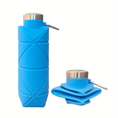 Reusable Silicone Water Bottles Leakproof for Outdoor Use