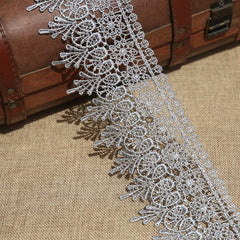 3 Yards Inelastic Lace Trim for DIY Sewing Craft