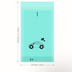 30pcs Car Hanging Vehicle Garbage Bag Disposable Plastic Bag