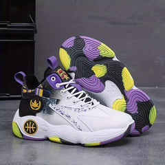 Men's Shock Absorbing Basketball Shoes Non Slip Athletic Shoes