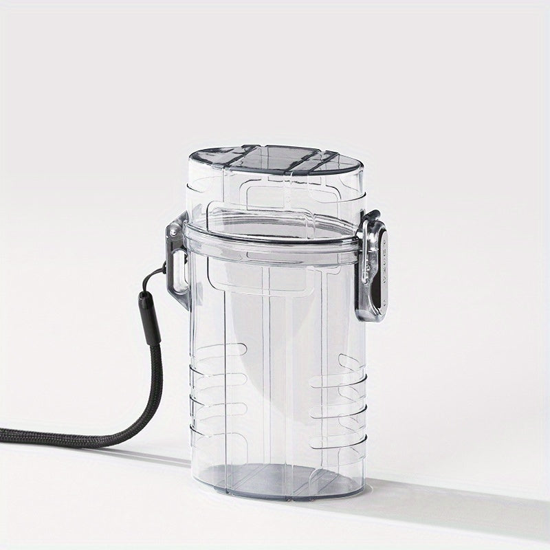 Portable Cigarette Case Waterproof Plastic Holder For Men