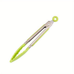 Non Slip Silicone Food Tongs Stainless Steel Kitchen Tongs Durable