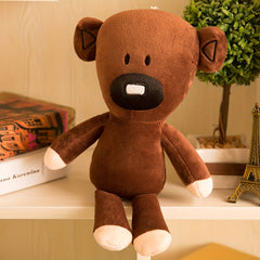 Brown Teddy Bear Plush Toy 11.81'' Soft Stuffed Animal