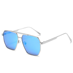 Polarized Square Vintage Sunglasses Classic Metal Sun Glasses