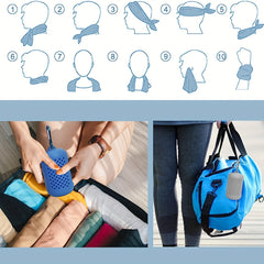 Portable Microfiber Cooling Ice Towels - Soft Breathable Quick Dry Towel 35 x12