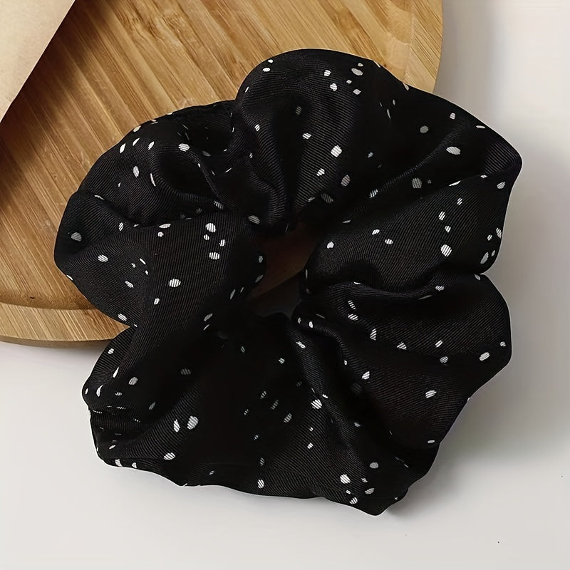 Scrunchies Hair Tie Style Hair Rope Dot Hair Ring Elastic Ponytail Holder