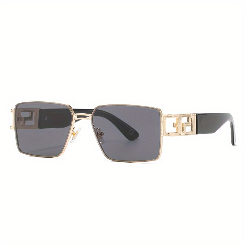 Metal Frame Sunglasses Casual Gradient UV400