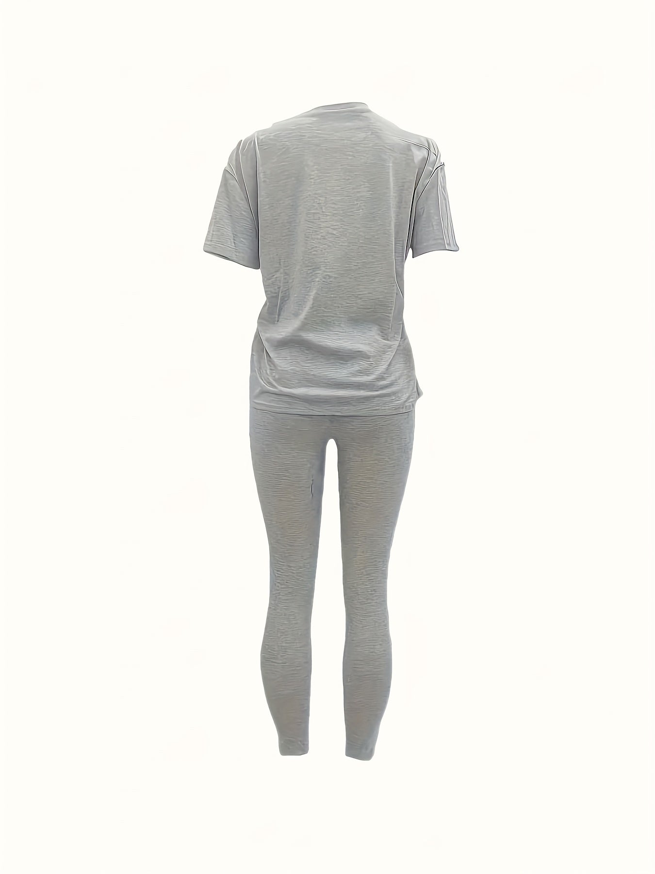  Earth Print Top & Leggings Set