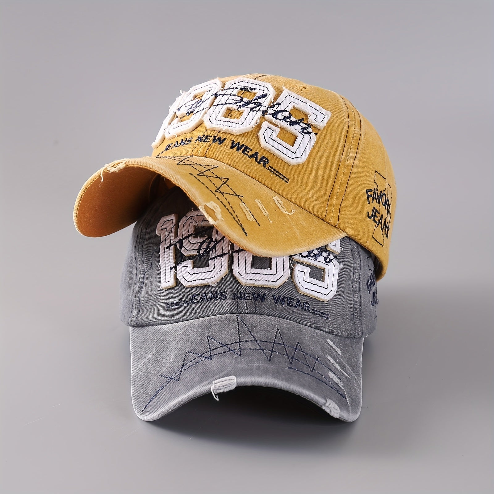 Adjustable Brim Embroidery Baseball Cap for Outdoor Sport