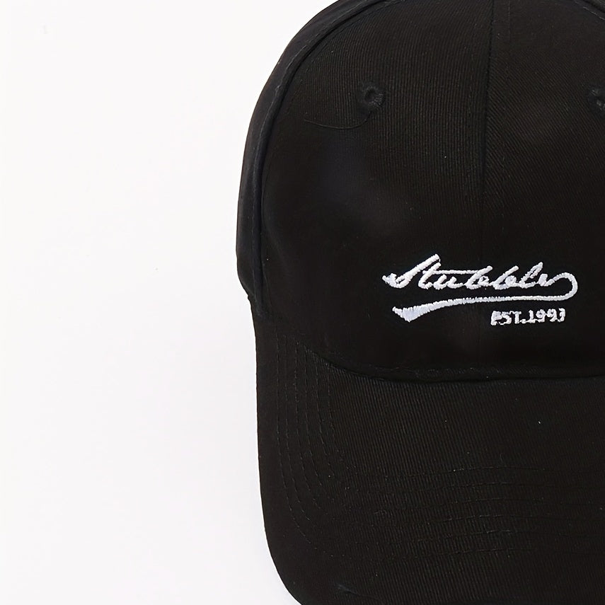 Letter Embroidery Baseball Cap Hip Hop Sun Hat Unisex Dad Hats