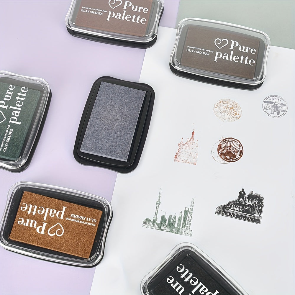 Stamp Printing Mud Finger Printing Mud Colorful Decorative Printing Station