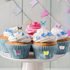 500pcs Butterfly Stickers - Kids Parties Decorations & Envelope Seals