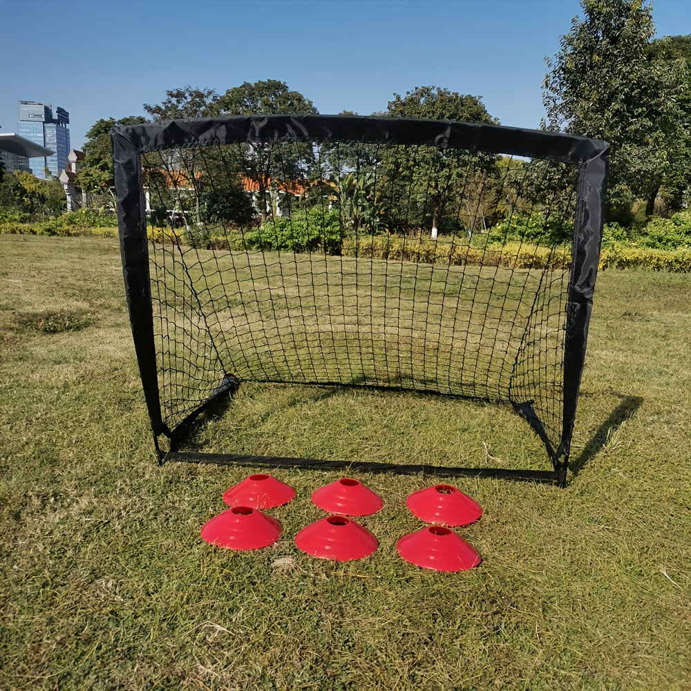 Portable 4'x 3' Soccer Goal Set with Accessories