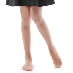 9 Pairs Solid Knee High Socks Women's Stockings
