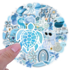 60pcs Waterproof Vinyl Stickers Pack for Water Bottle Laptop Cellphone