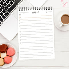 Daily Planner Notepad Undated To Boost Efficiency & Achieve Goals