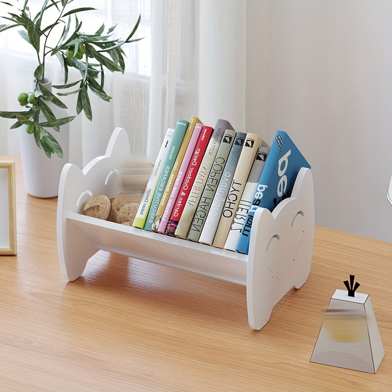 Multifunctional Desktop Bookshelf Storage Rack Household Small Organizing