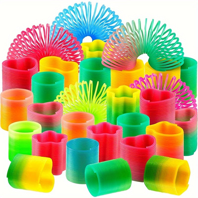 Rainbow Spring Toy Assortment - Bright Colors Goody Bag Filler