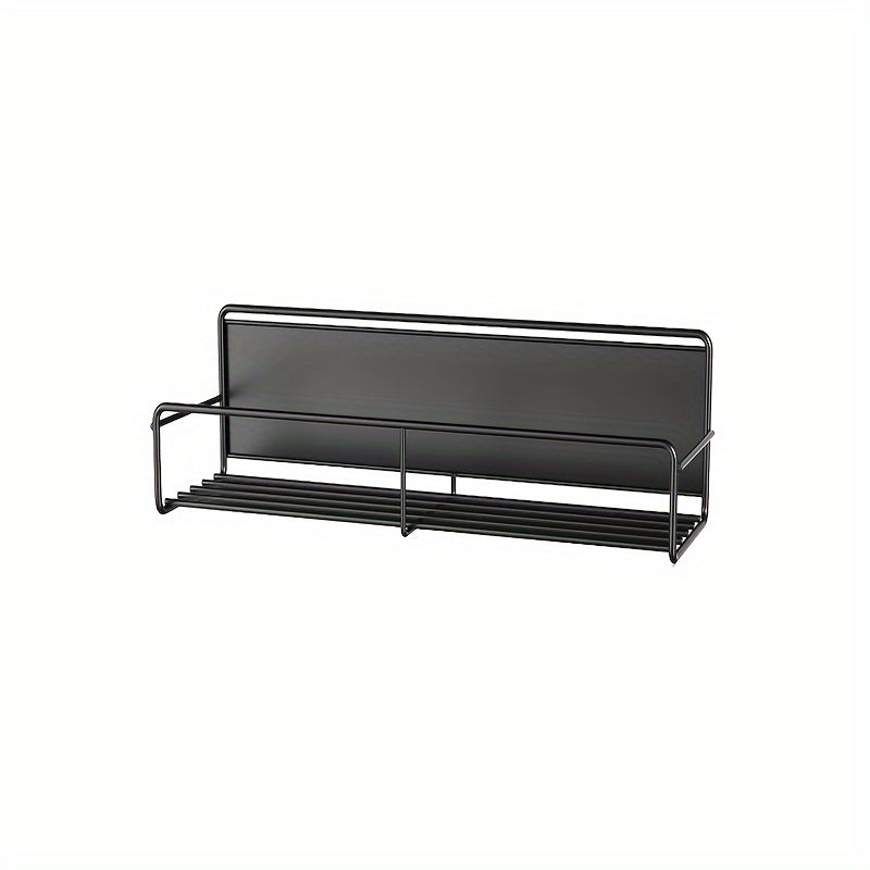 Magnetic Shelves With Hooks for Home Kitchens - Storage Racks
