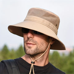 Quick Drying Fishing Hat Men's Sun Hat for Outdoor Fishing Hiking
