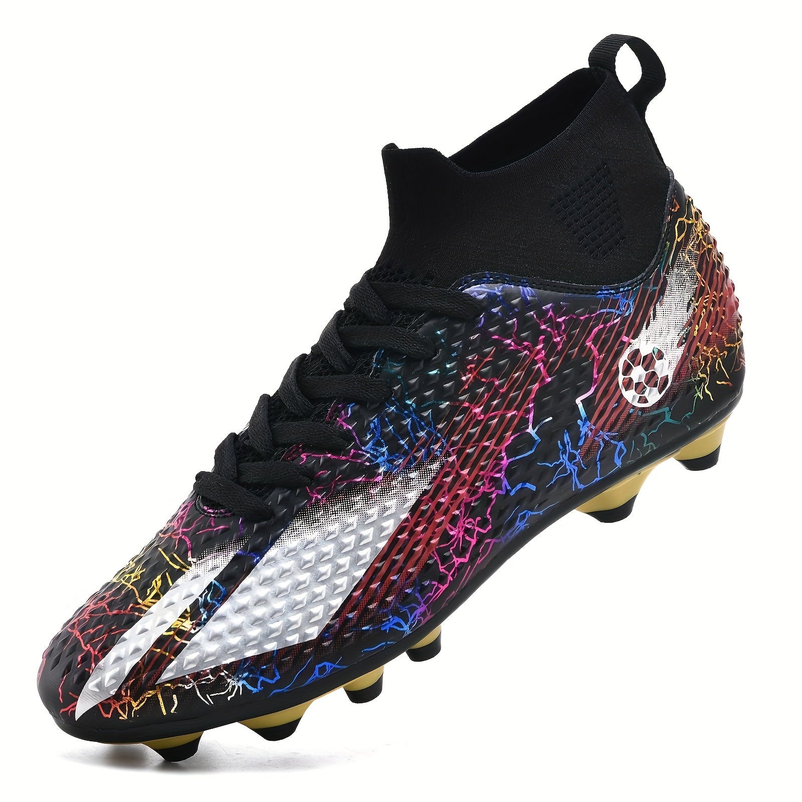 Non Slip Soccer Spikes Cleats Lightweight Turf Soccer Shoes