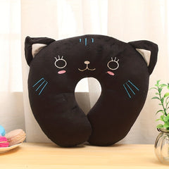 U Shape Animal Print Travel Pillow Neck Support Cushion Soft & Comfortable