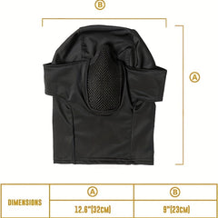 Tactical Full Face Balaclava Cap Metal Mesh Mask for Airsoft Paintball
