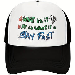 Funny Cycling Street Party Baseball Cap
