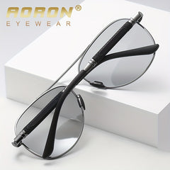 Metal Aviator Sunglasses Driving Toad Glasses for Men and Women