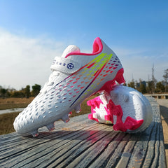Boys Non Slip Football Cleat With Spikes Outdoor Soccer Shoes