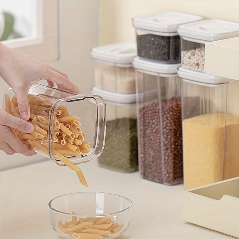Airtight Food Storage Containers with Rotating Lids