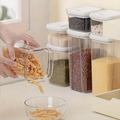 Airtight Food Storage Containers with Rotating Lids