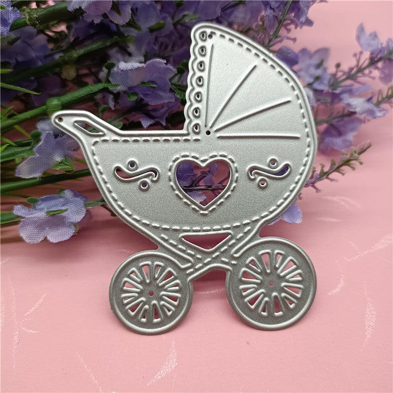 Crib Stroller Metal Cutting Dies for Card Decoration DIY Scrapbooking