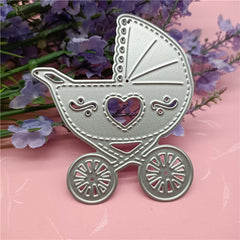 Crib Stroller Metal Cutting Dies for Card Decoration DIY Scrapbooking