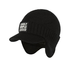 Winter Ear Cap Set With Velvet And Insulation