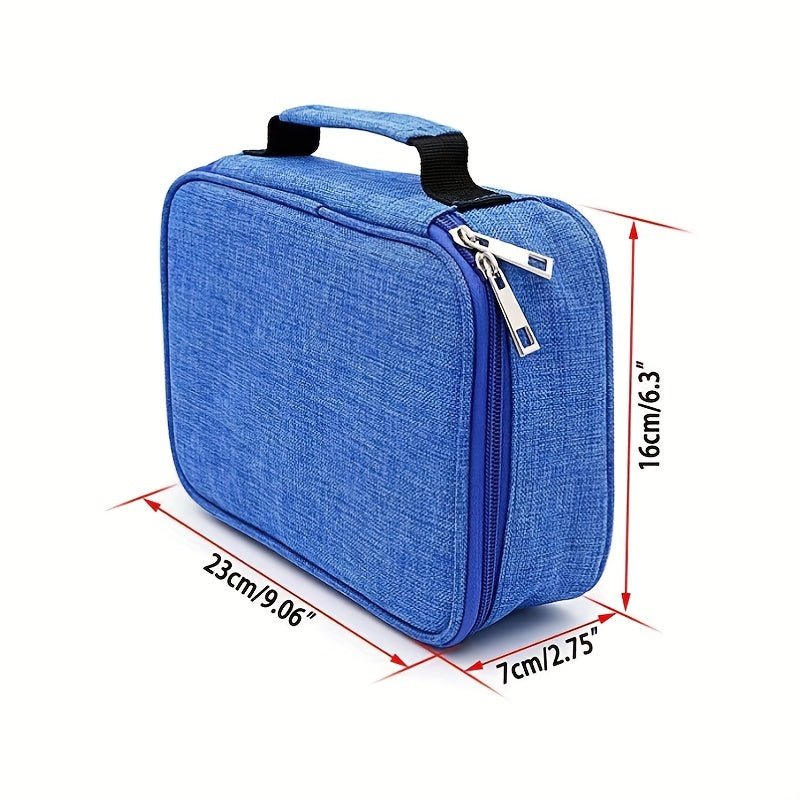Handheld Solid Art Painting Pencil Bag 72 Storage Bag Boys Girls