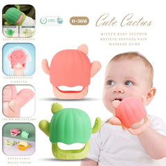 Cactus Buddy Silicone Baby Teething Toy BPA-Free