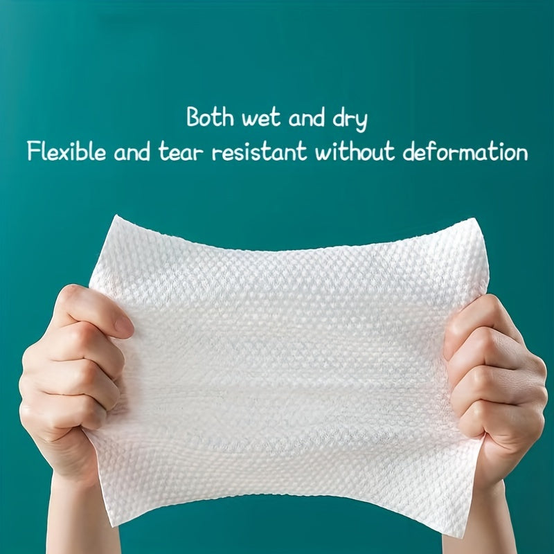 5pack Wet Dry Face Towels Disposable Soft Facial Cleansing Towel