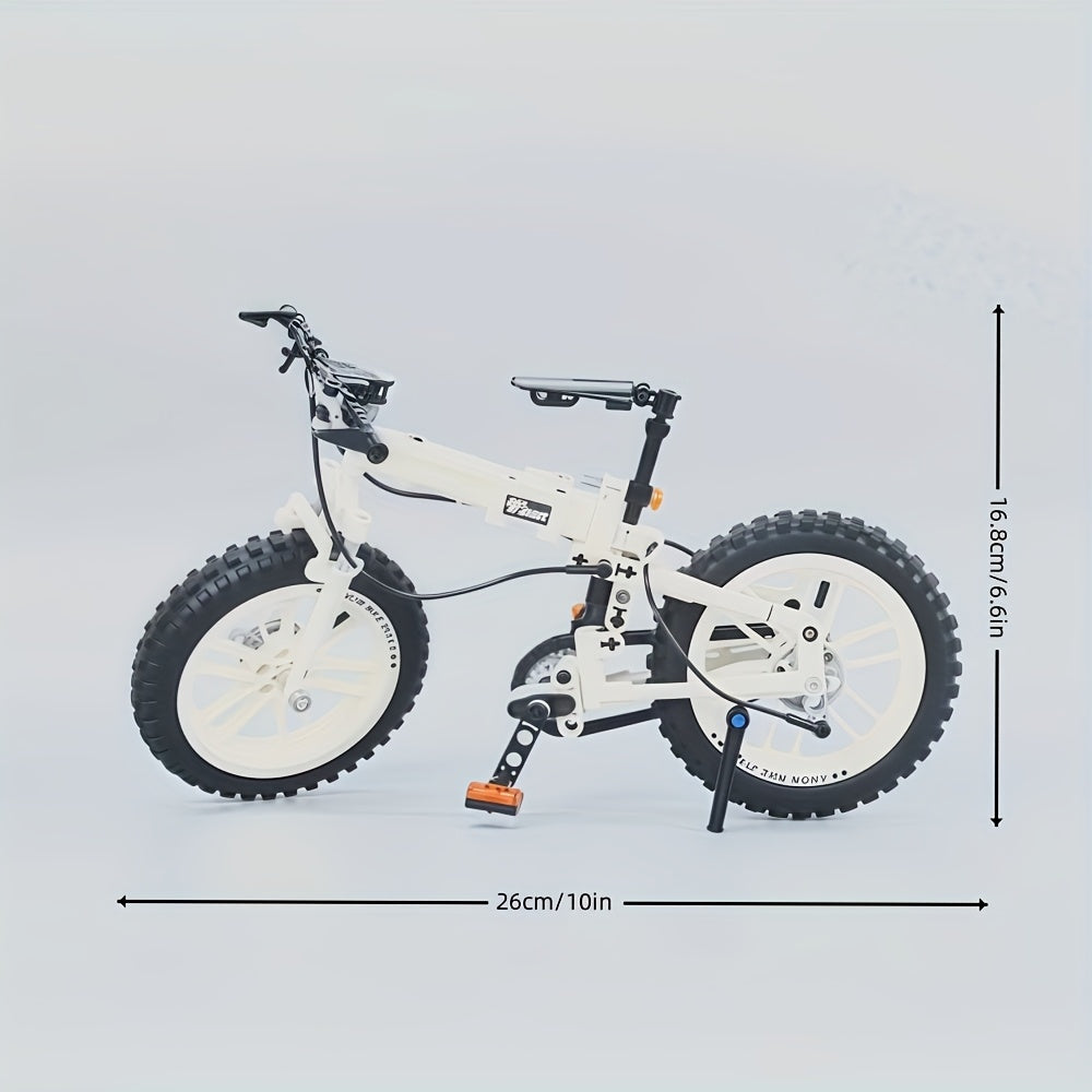 DIY Mountain Bike Building Blocks Set Educational Model Kit