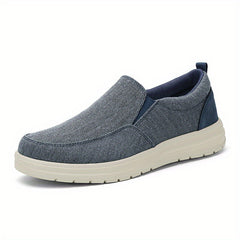 Men's Canvas Loafer Shoes Slip On Sneakers Spring Summer