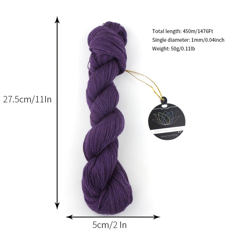 50g Tibetan Cloud 2 Strands Cow Velvet Thread Baby Thread Wool