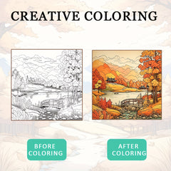 20x20cm Painting Guide with Unique Cover and Clear Lines Patterns