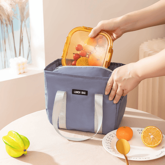 Insulated Lunch Bag Thermal Tote Waterproof Aluminum Foil Lined Snack Pouch