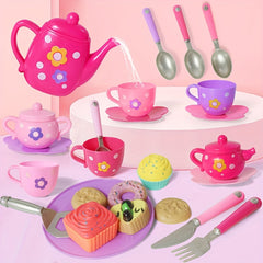 Children's Tea Conversation Set with Cookies and Kettle - Halloween Game